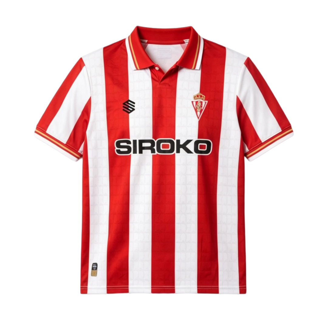 Sporting de Gijón 2026/27 Camisola Principal – Homem