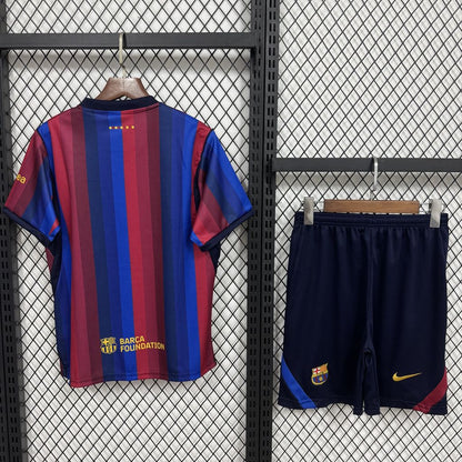 Barcelona 2026/27 Conjunto Principal – Criança