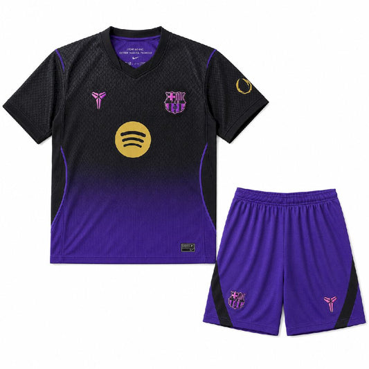 Barcelona 2026/27 Conjunto Alternativo – Criança