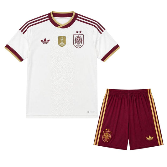 Espanha 2026 Conjunto Alternativo Mundial Champions Edição – Criança