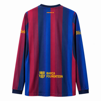 Barcelona 2026/27 Camisola Principal de Manga Comprida – Homem