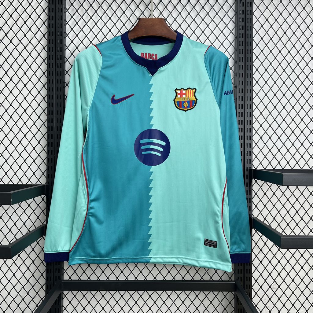 Barcelona 2026/27 Camisola Terceira de Manga Comprida – Homem