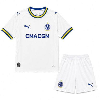 Olympique Marseille 2026/27 Conjunto Principal – Criança