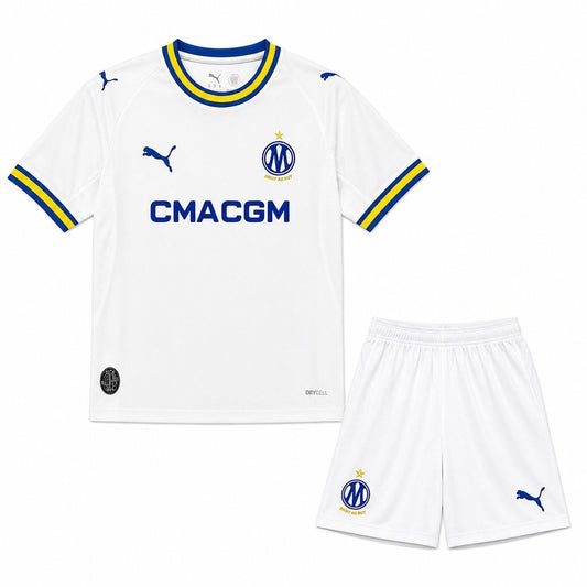 Olympique Marseille 2026/27 Conjunto Principal – Criança