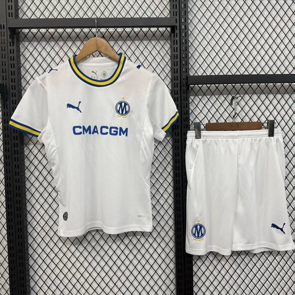 Olympique Marseille 2026/27 Conjunto Principal – Criança