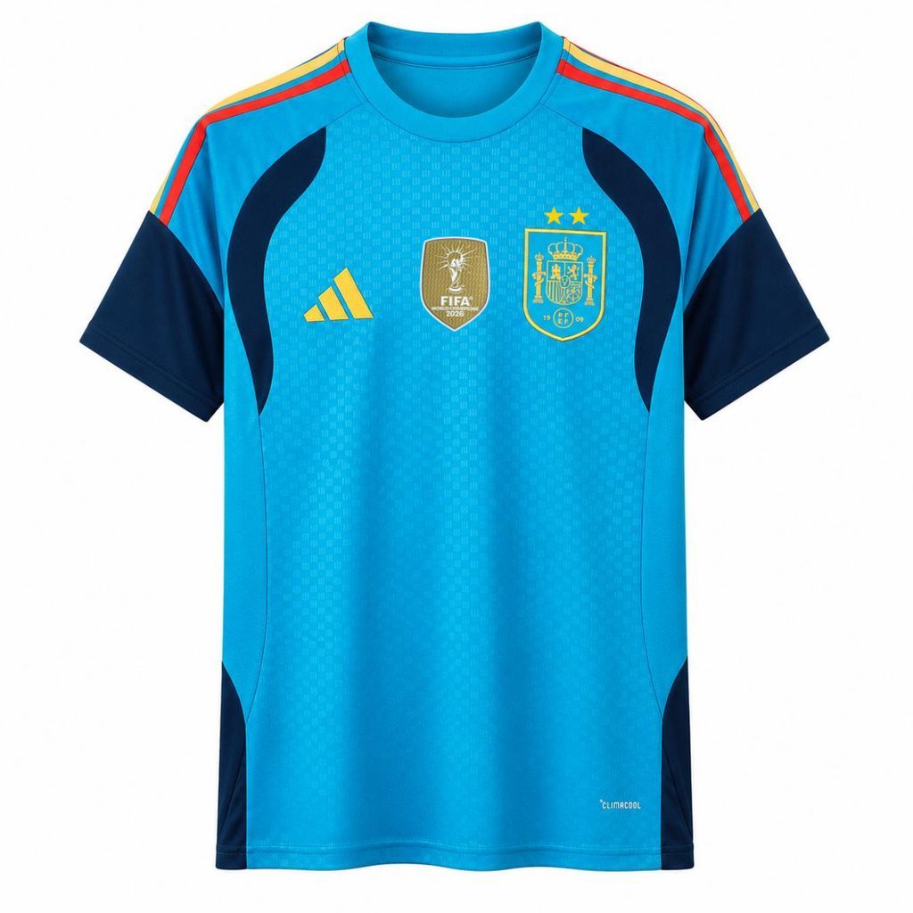 Espanha 2026 Camisola de Pré-Jogo Champions Edição – Homem