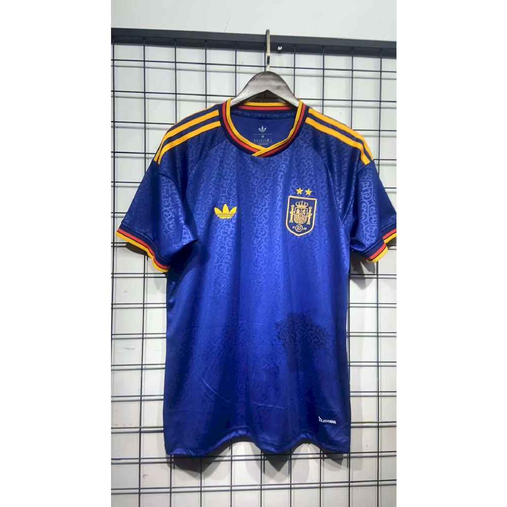 Espanha 2026 Camisola Mundial Réplica (Versão Campeão 2 Estrelas) – Homem