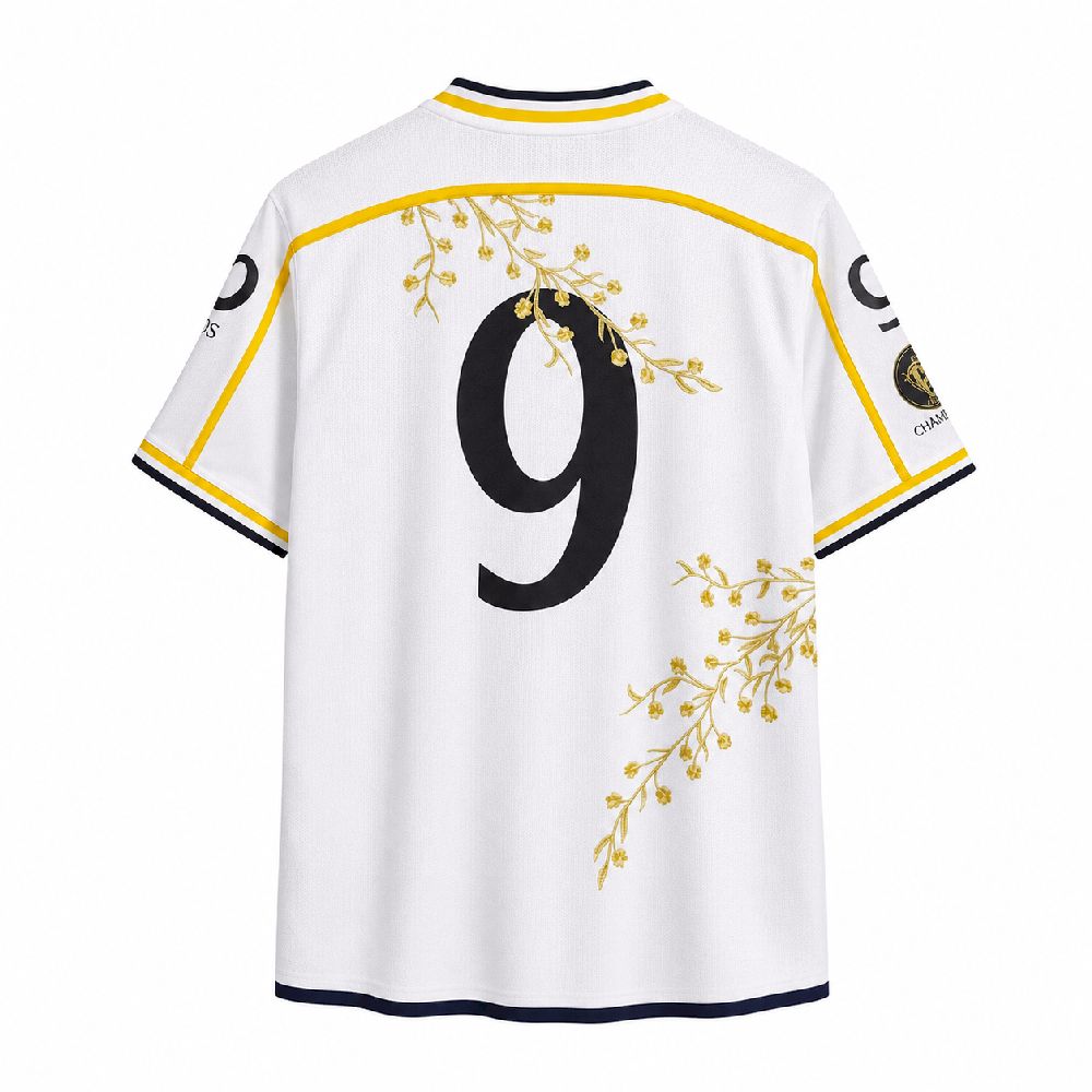 Sup 2026 Camisola FW25 Floral Embroidered Champions – Homem