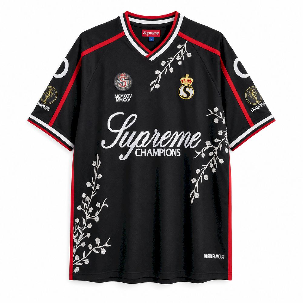 Sup 2026 Camisola FW25 Floral Embroidered Champions – Homem