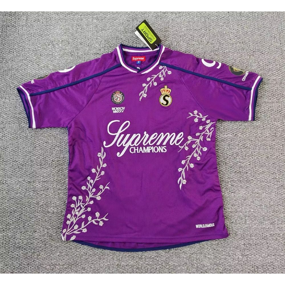 Sup 2026 Camisola FW25 Floral Embroidered Champions – Homem