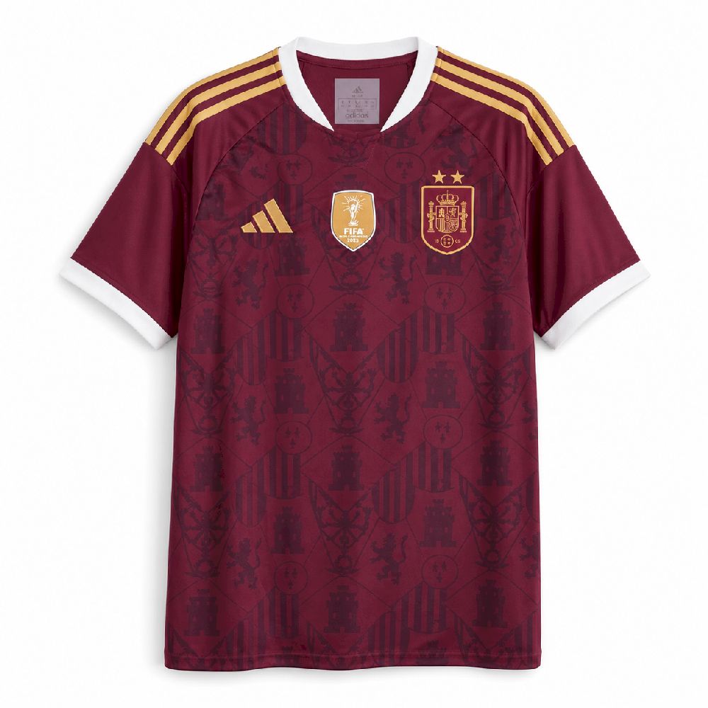 Espanha 2026 Camisola Mundial Conceito Versão (Versão Campeão 2 Estrelas) – Homem