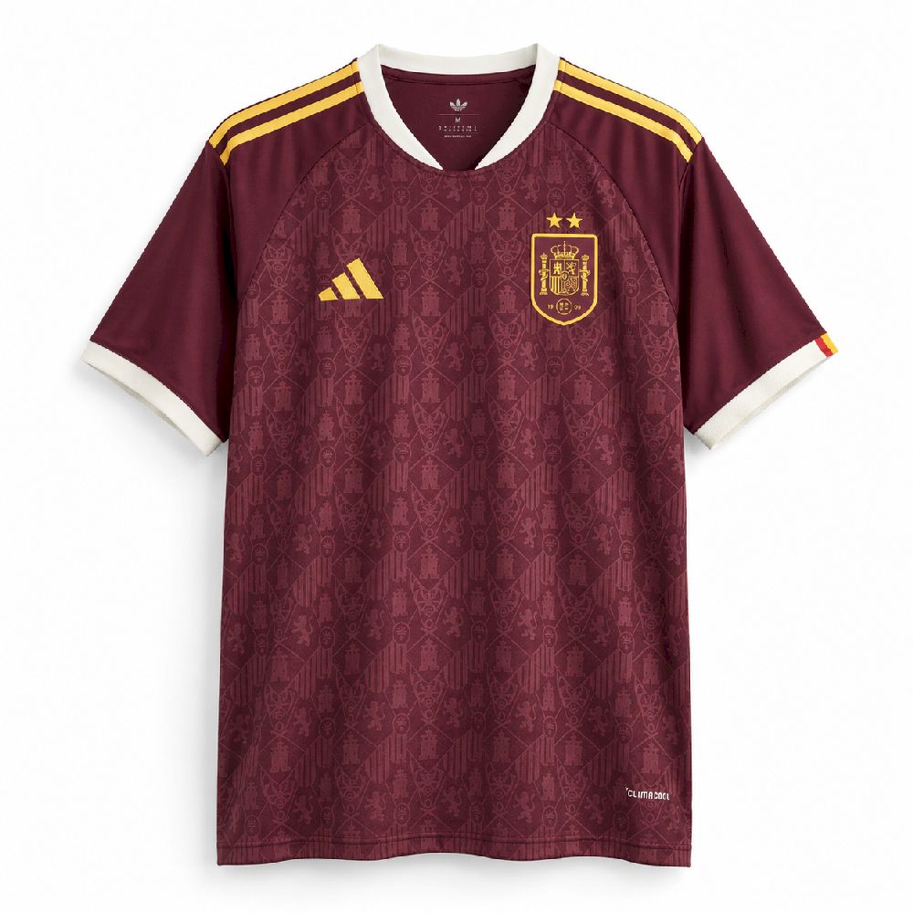 Espanha 2026 Camisola Mundial Conceito Versão (Versão Campeão 2 Estrelas) – Homem