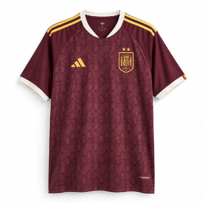 Espanha 2026 Camisola Mundial Conceito Versão (Versão Campeão 2 Estrelas) – Homem