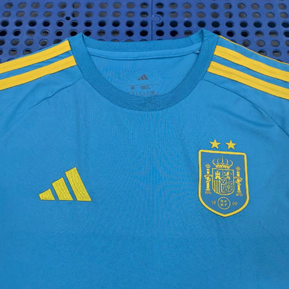 Espanha 2026 Camisola de Guarda-Redes Mundial (Versão Campeão 2 Estrelas) – Homem