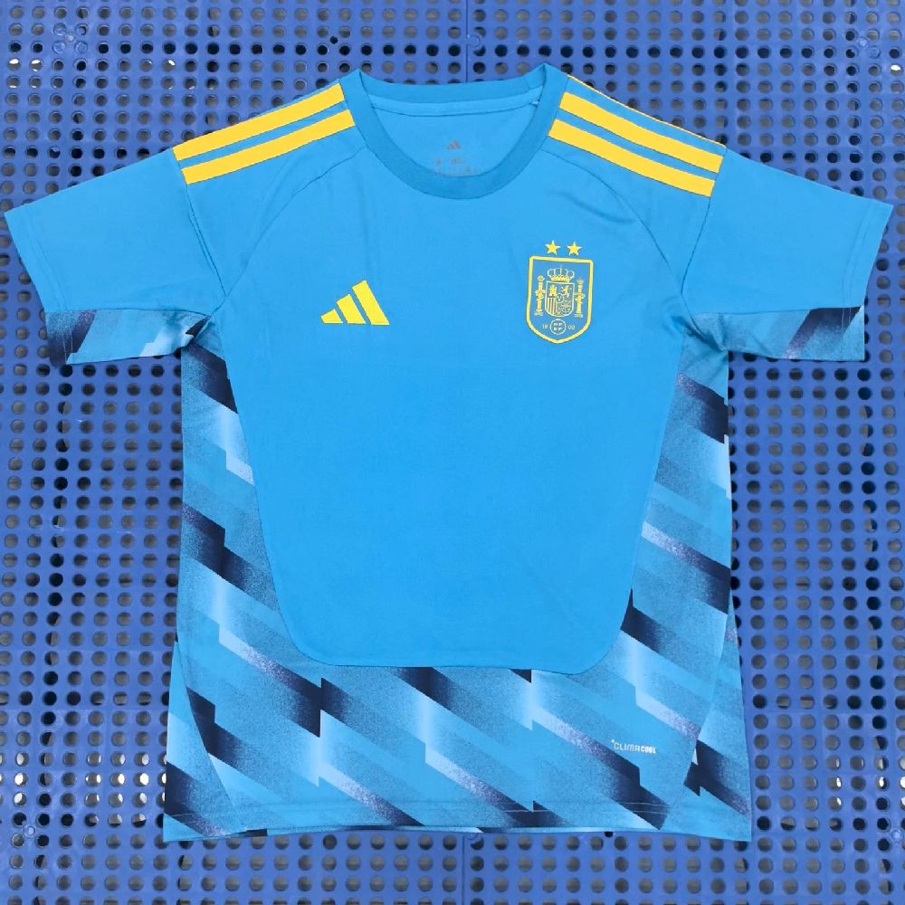 Espanha 2026 Camisola de Guarda-Redes Mundial (Versão Campeão 2 Estrelas) – Homem