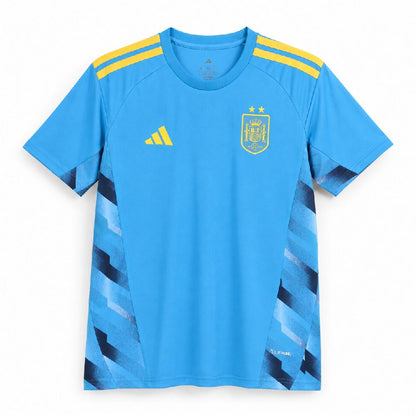 Espanha 2026 Camisola de Guarda-Redes Mundial (Versão Campeão 2 Estrelas) – Homem