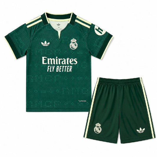 Real Madrid 2026/27 Conjunto Alternativo – Criança