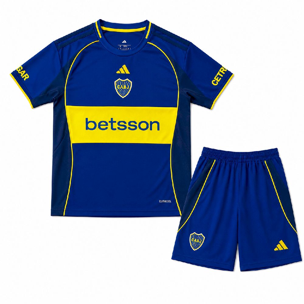 Boca Juniors 2026/27 Conjunto Principal – Criança