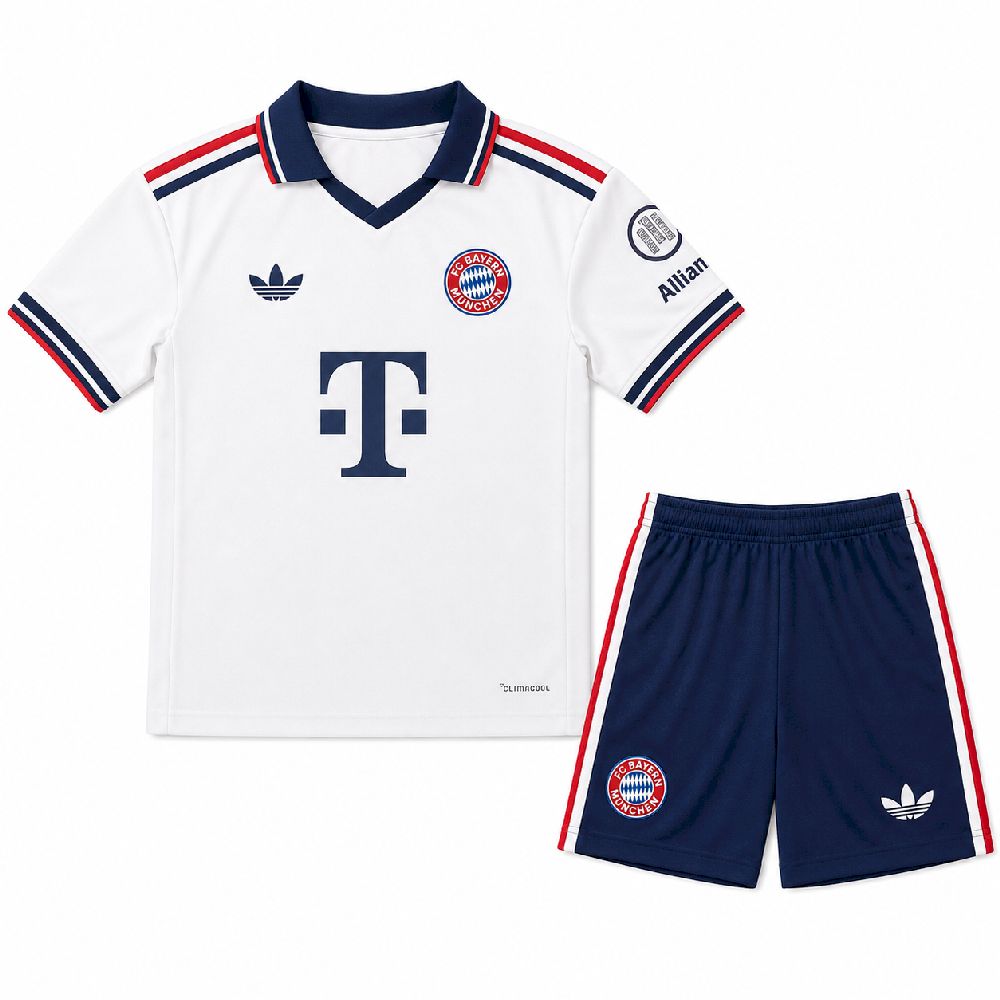 Bayern de Munique 2026/27 Conjunto Alternativo – Criança