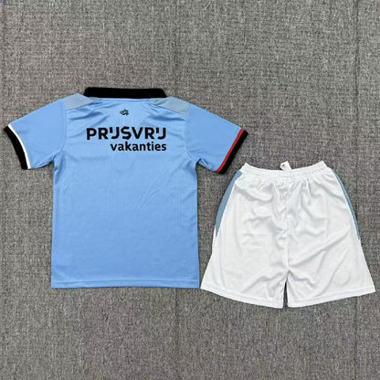 Feyenoord Rotterdam 2026/27 Conjunto Alternativo – Criança