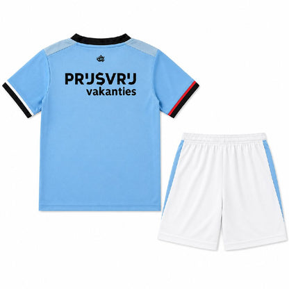 Feyenoord Rotterdam 2026/27 Conjunto Alternativo – Criança