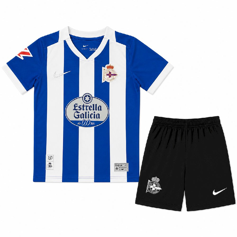 Deportivo de La Coruna 2026/27 Conjunto Principal – Criança