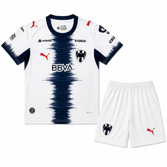 Monterrey 2026/27 Conjunto Alternativo – Criança