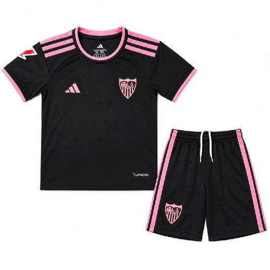 Sevilla FC 2026/27 Conjunto Terceiro – Criança