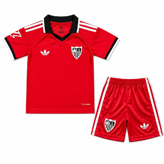 Sevilla FC 2026/27 Conjunto Alternativo – Criança
