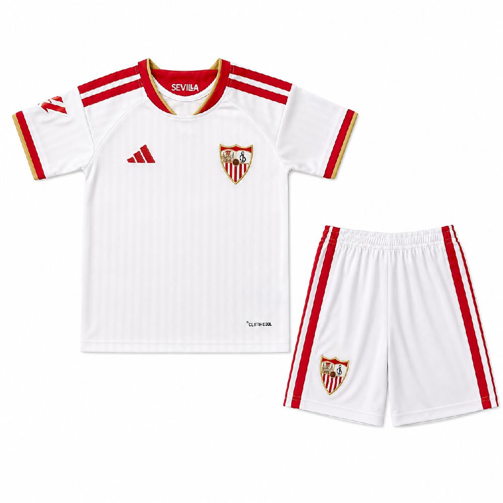 Sevilla FC 2026/27 Conjunto Principal – Criança
