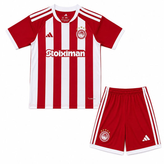 Olympiacos FC 2026/27 Conjunto Principal – Criança