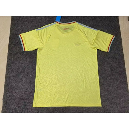 Espanha 2026 Camisola Mundial Réplica Amarela (Versão Campeão 2 Estrelas) – Homem