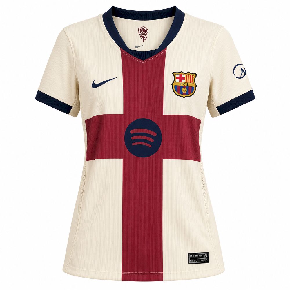 Barcelona 2026/27 Camisola Quarta – Mulher
