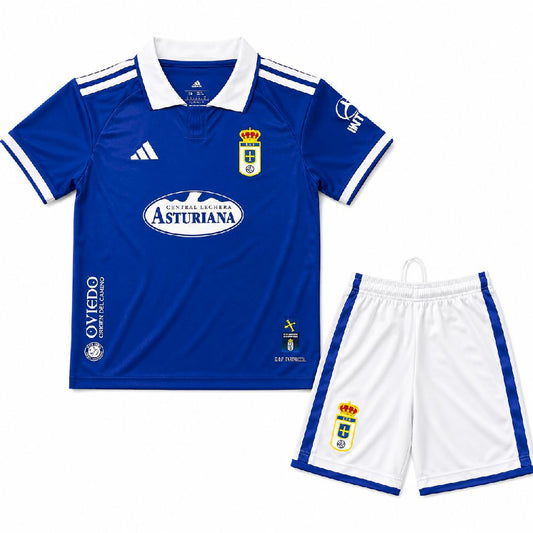 Real Oviedo 2026/27 Conjunto Principal – Criança