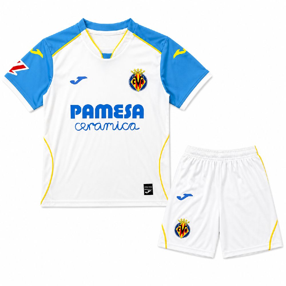 Villarreal CF 2026/27 Conjunto Alternativo – Criança