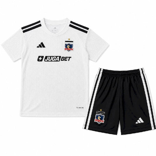 Colo Colo 2026/27 Conjunto Principal – Criança