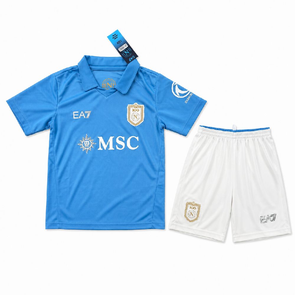 Napoli 2026/27 Conjunto Principal – Criança