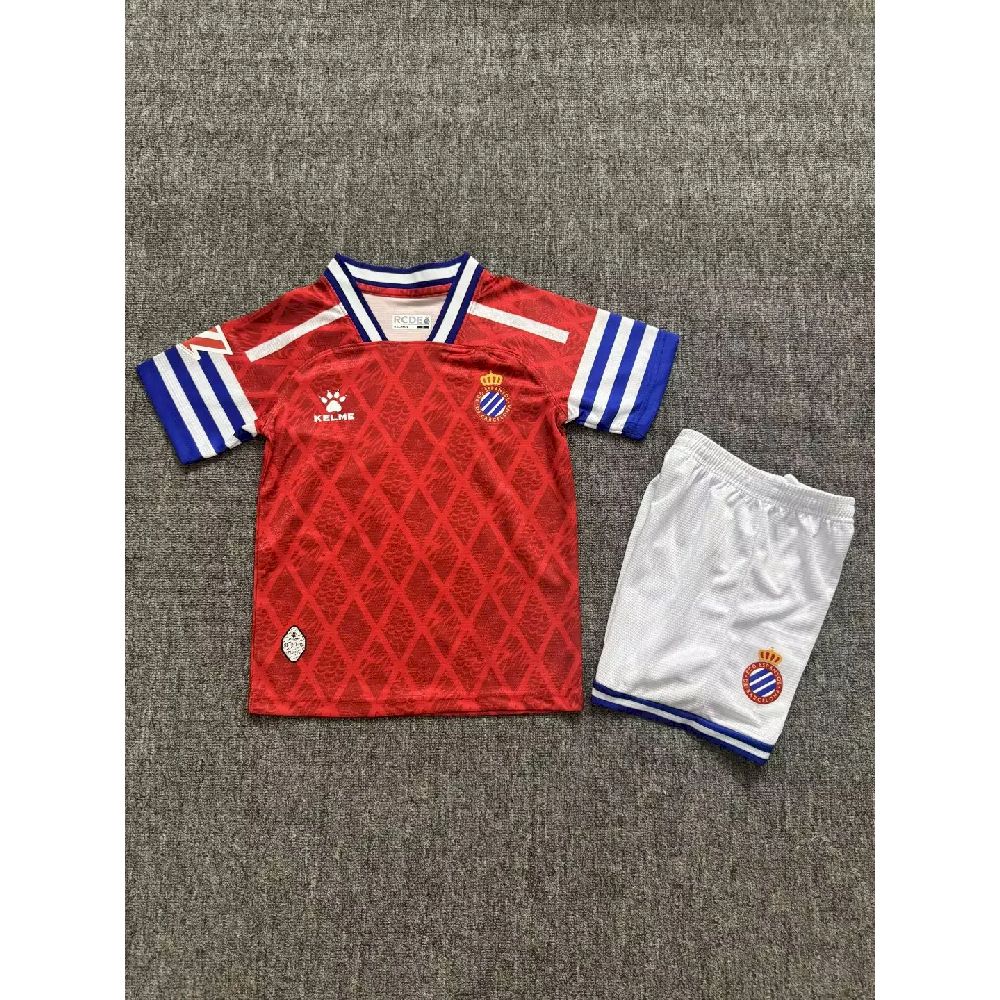 RCD Espanyol 2026/27 Conjunto Alternativo – Criança