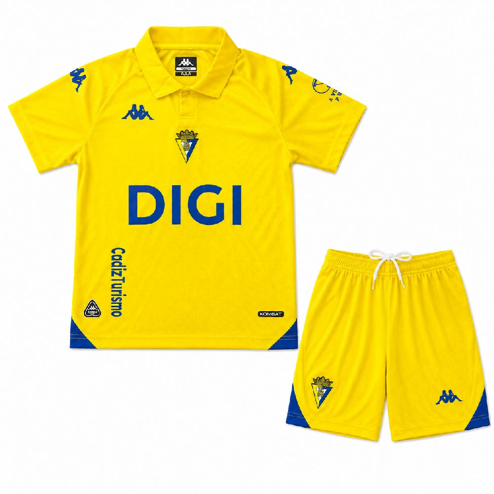 Cadiz 2026/27 Conjunto Principal – Criança
