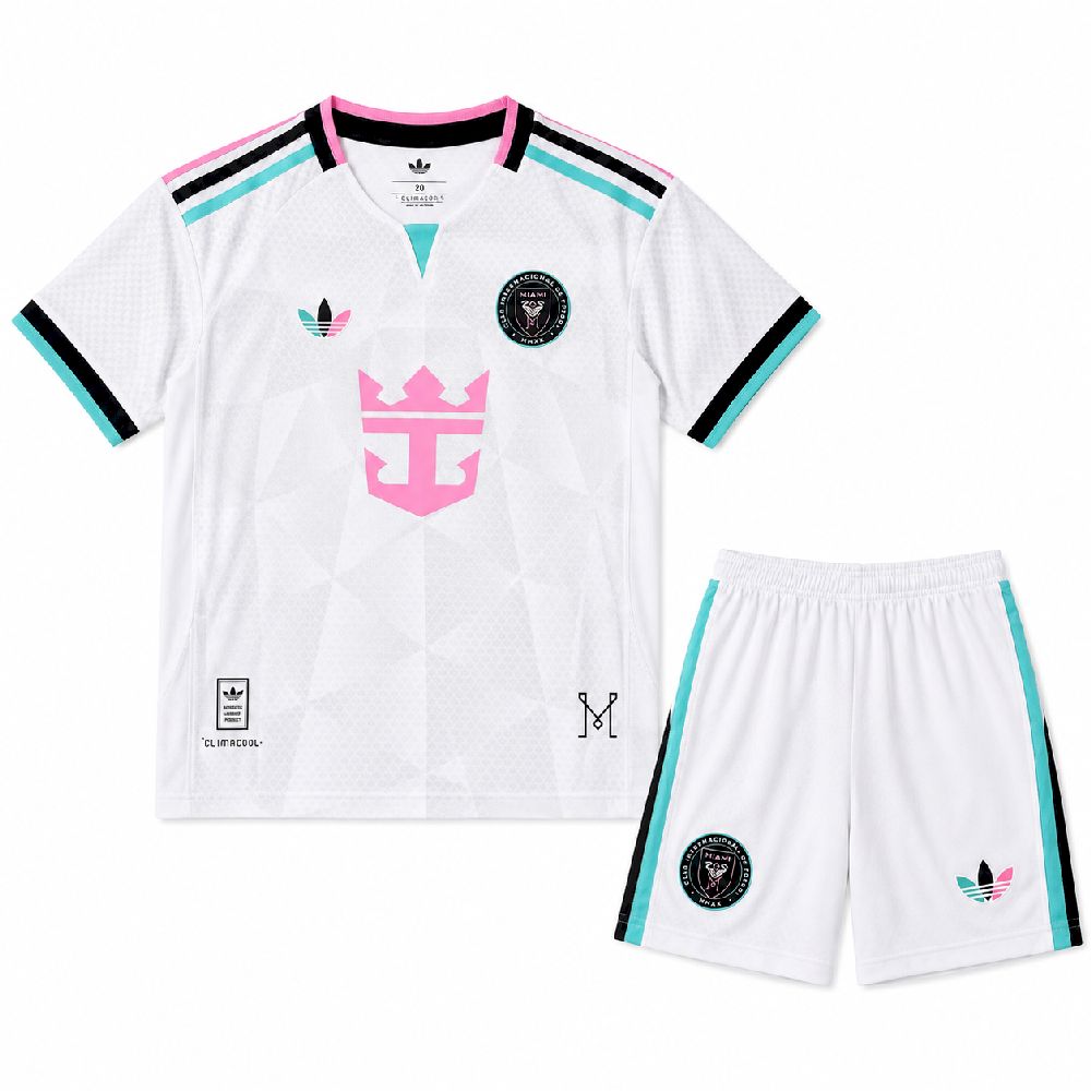 Inter Miami CF 2026/27 Conjunto Terceiro – Criança