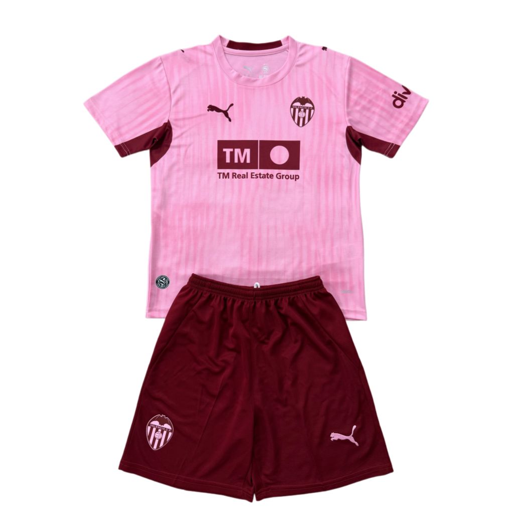 Valencia CF 2026/27 Conjunto Terceiro – Criança