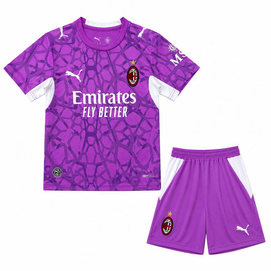 AC Milan 2026/27 Conjunto de Guarda-Redes – Criança