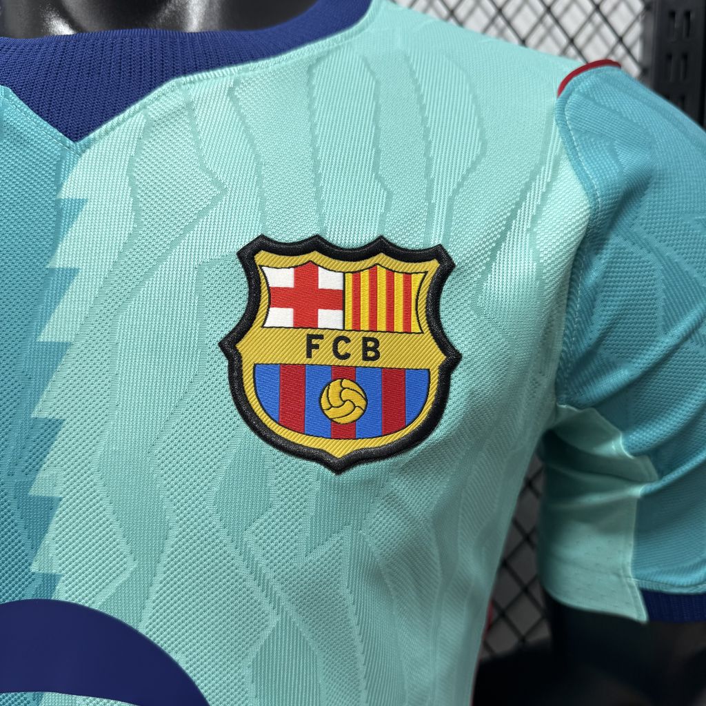 Barcelona 2026/27 Camisola Terceira Versão Jogador – Homem
