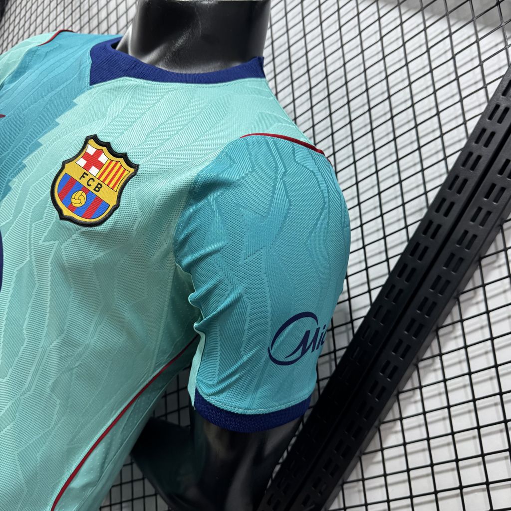 Barcelona 2026/27 Camisola Terceira Versão Jogador – Homem