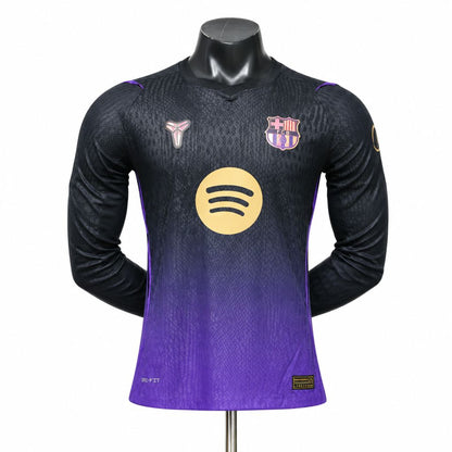 Barcelona 2026/27 Camisola Alternativa de Manga Comprida Versão Jogador – Homem