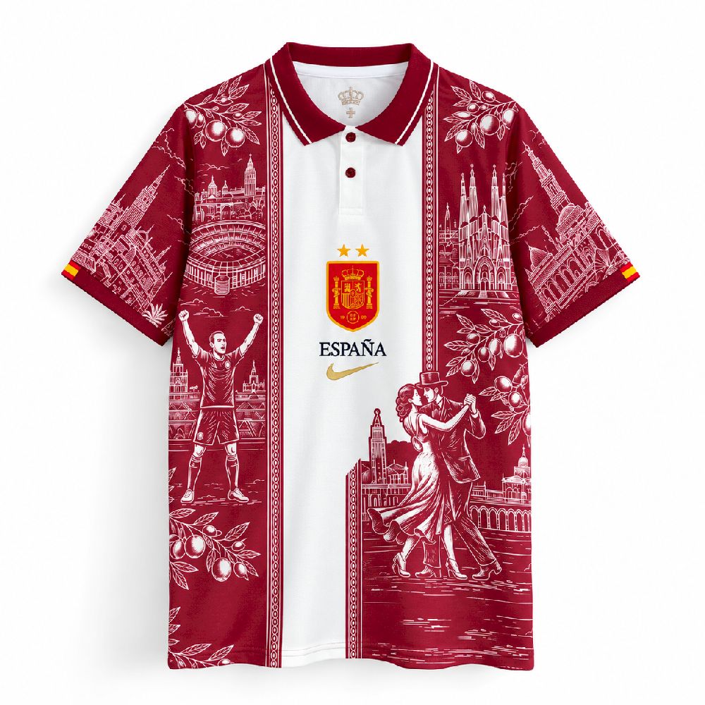 Espanha x D 2026/27 Camisola Style – Homem