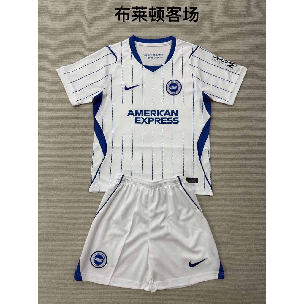 Brighton 2026/27 Conjunto Alternativo – Criança