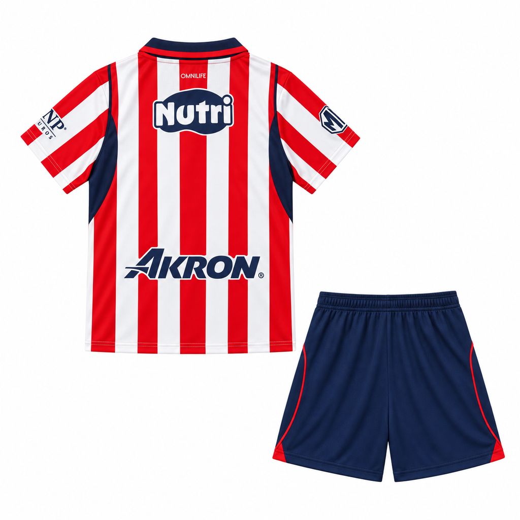 Chivas 2026/27 Conjunto Principal – Criança