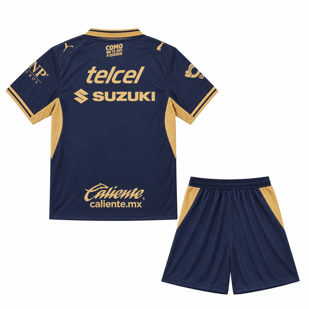 Pumas UNAM 2026/27 Conjunto Principal – Criança