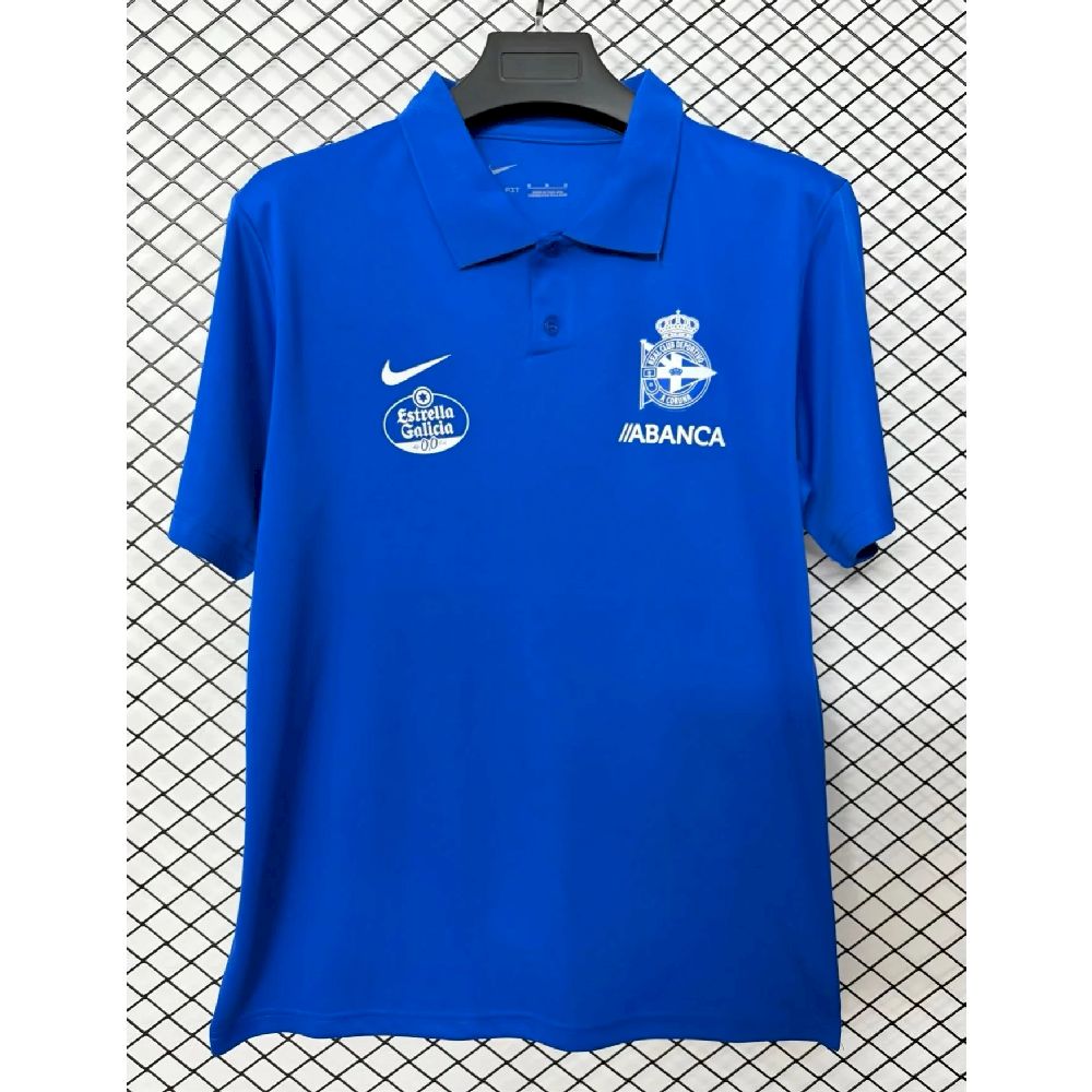 Deportivo de La Coruna 2026/27 Camisola Polo Travel – Homem